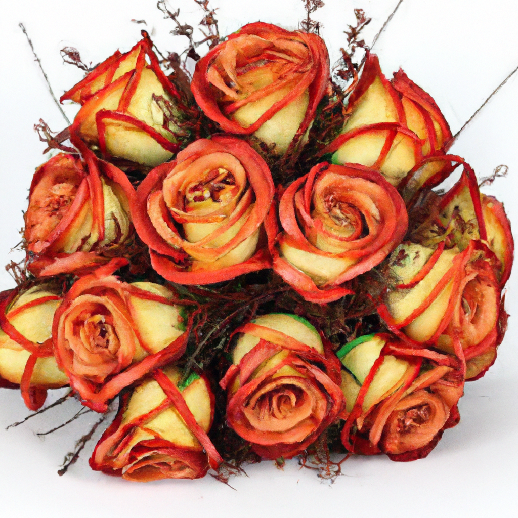 J-Rijzen Artificial Flowers Burnt Orange Silk Austin Roses Silk Flowers with Stem for DIY Wedding Bouquets Centerpieces Baby Shower Party Home Decorations