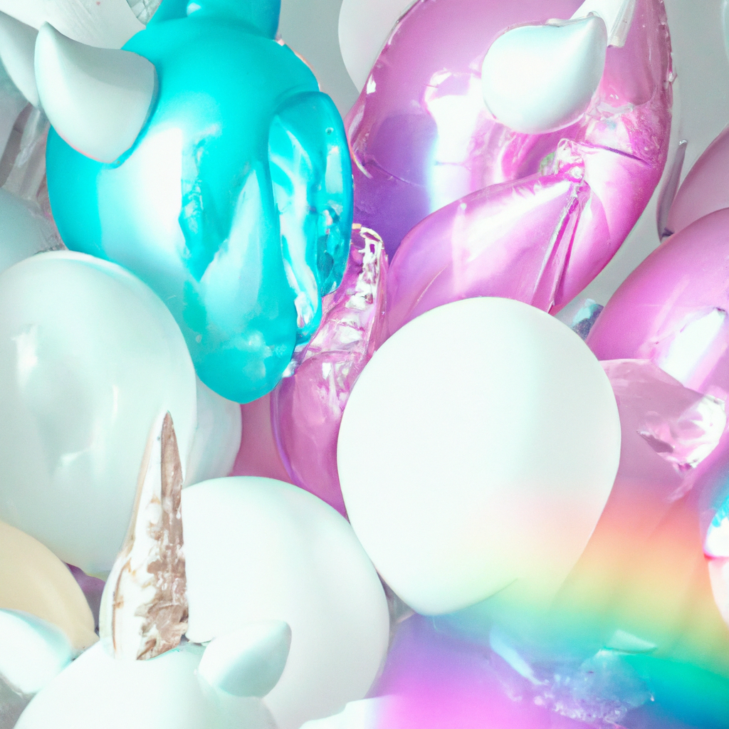 Unicorn Birthday Decorations for Girls, 11pcs Unicorn Balloons Set with Rainbow, Heart, Star, Crown and Number 3 Foil Balloons for 3rd Birthday Party Decorations